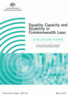 Thumbnail image for ALRC discussion paper on capacity and disability